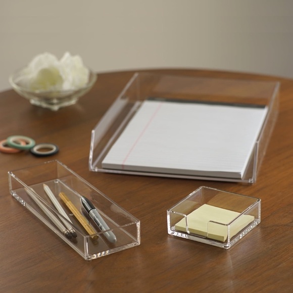 Pen+Gear Acrylic 3-Piece Organization Set & Tie Dye File Folders, 6 Count Bundle - Picture 8 of 15